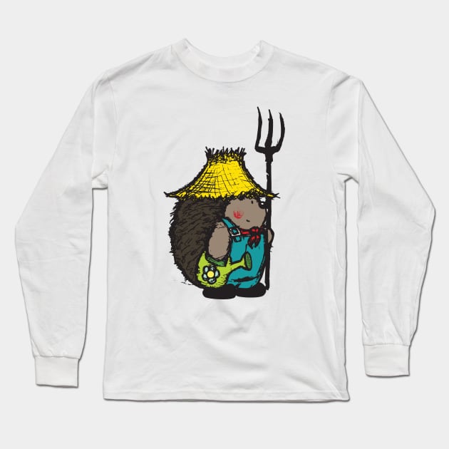 Farmer Long Sleeve T-Shirt by mangulica